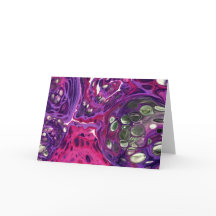 抽象芸術カラー勉強371、カード