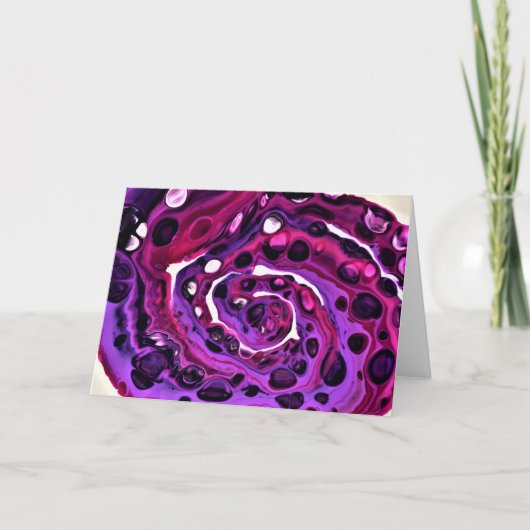 抽象芸術カラー勉強373、カード カード (正面)