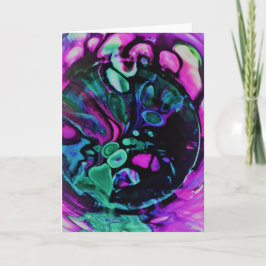 抽象芸術カラー勉強379、カード カード