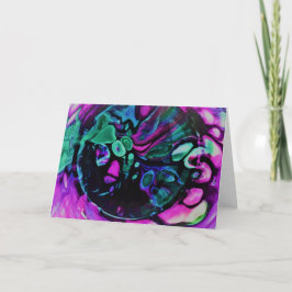 抽象芸術カラー勉強379、カード カード