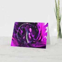 抽象芸術カラー勉強384、カード カード