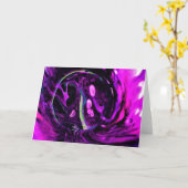 抽象芸術カラー勉強384、カード カード (黄色い花)