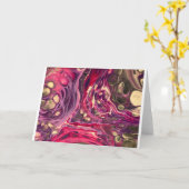 抽象芸術カラー勉強386、カード カード (黄色い花)