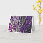 抽象芸術カラー勉強388、カード カード (黄色い花)