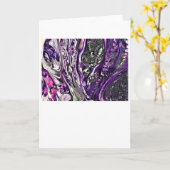 抽象芸術カラー勉強388、カード カード (黄色い花)