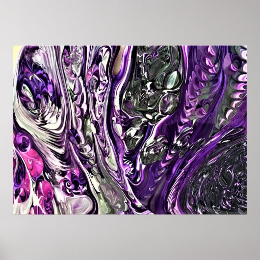 抽象芸術カラー勉強388, ポスター (正面)