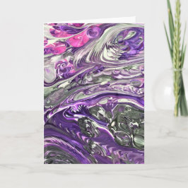 抽象芸術カラー勉強389、カード カード