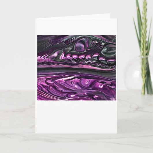 抽象芸術カラー勉強390、カード カード (正面)