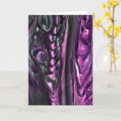 抽象芸術カラー勉強390、カード カード (黄色い花)