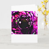 抽象芸術カラー勉強391、カード カード (黄色い花)