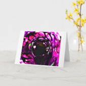 抽象芸術カラー勉強391、カード カード (黄色い花)