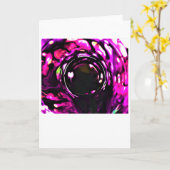 抽象芸術カラー勉強391、カード カード (黄色い花)