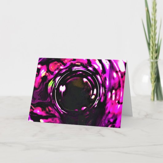 抽象芸術カラー勉強391、カード カード (正面)