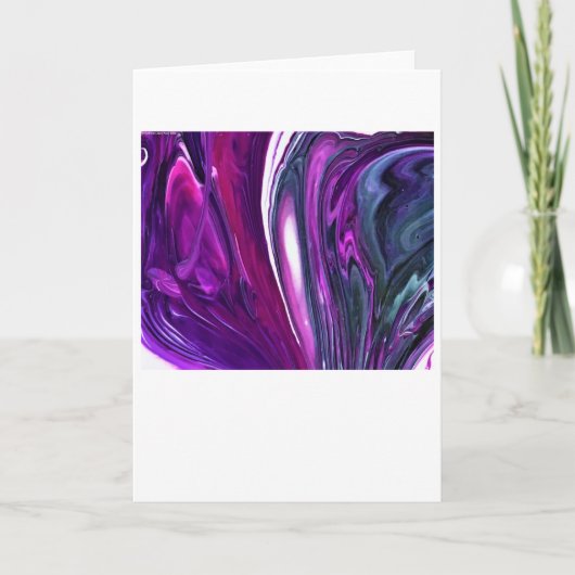 抽象芸術カラー勉強397、カード カード (正面)