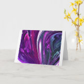 抽象芸術カラー勉強397、カード カード (黄色い花)