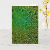 抽象芸術カラー勉強39、カード カード (黄色い花)
