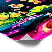 抽象芸術カラー勉強3, ポスター (角)