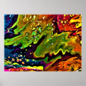 抽象芸術カラー勉強3, ポスター (正面)