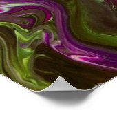 抽象芸術カラー勉強402、 ポスター (角)