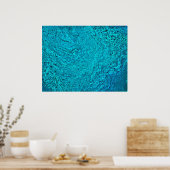 抽象芸術カラー勉強40、 ポスター (キッチン)