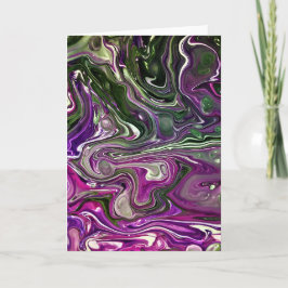 抽象芸術カラー勉強410、カード カード