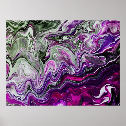 抽象芸術カラー勉強413, ポスター (正面)