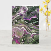 抽象芸術カラー勉強414、カード カード (黄色い花)