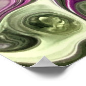 抽象芸術カラー勉強414、ポスター ポスター (角)