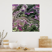 抽象芸術カラー勉強414、ポスター ポスター (キッチン)