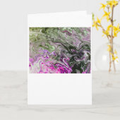 抽象芸術カラー勉強419、カード カード (黄色い花)