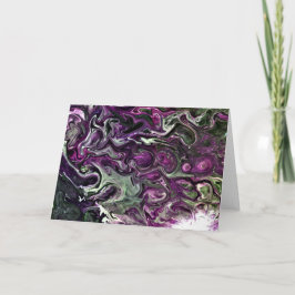 抽象芸術カラー勉強419.2、カード カード