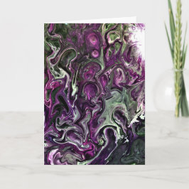 抽象芸術カラー勉強419.2、カード カード