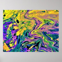 抽象芸術カラー勉強41, ポスター