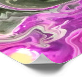 抽象芸術カラー勉強421、ポスター ポスター (角)