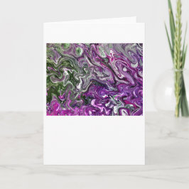 抽象芸術カラー勉強427、カード カード