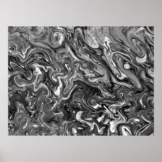 抽象芸術カラー勉強427 /ノワール， ポスター (正面)