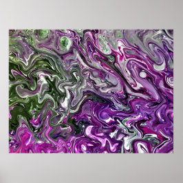 抽象芸術カラー勉強427, ポスター