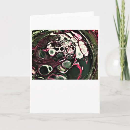 抽象芸術カラー勉強428、カード カード (正面)