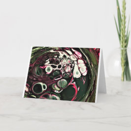 抽象芸術カラー勉強428、カード カード