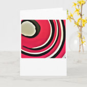 抽象芸術カラー勉強429、カード カード (黄色い花)