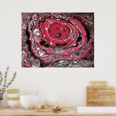 抽象芸術カラー勉強432, ポスター (キッチン)