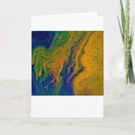 抽象芸術カラー勉強43、カード カード