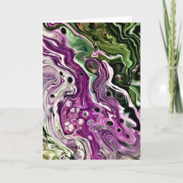 抽象芸術カラー勉強440、カード カード