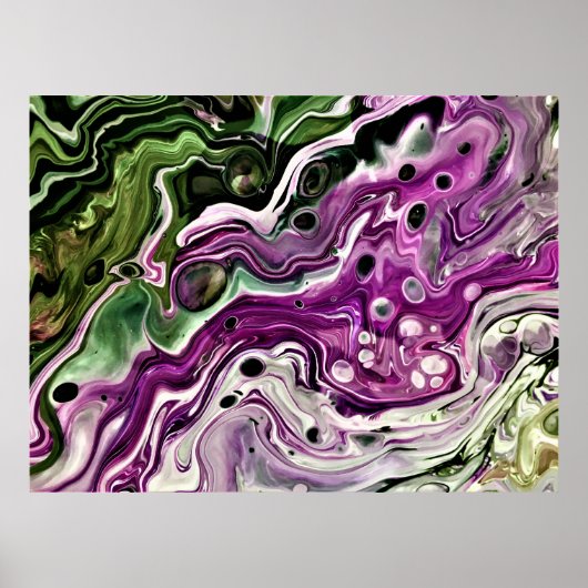 抽象芸術カラー勉強440、 ポスター (正面)