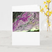 抽象芸術カラー勉強442、カード カード (黄色い花)