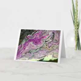 抽象芸術カラー勉強442、カード カード