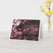 抽象芸術カラー勉強443、カード カード (黄色い花)