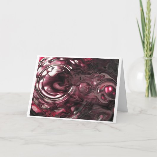 抽象芸術カラー勉強443、カード カード (正面)