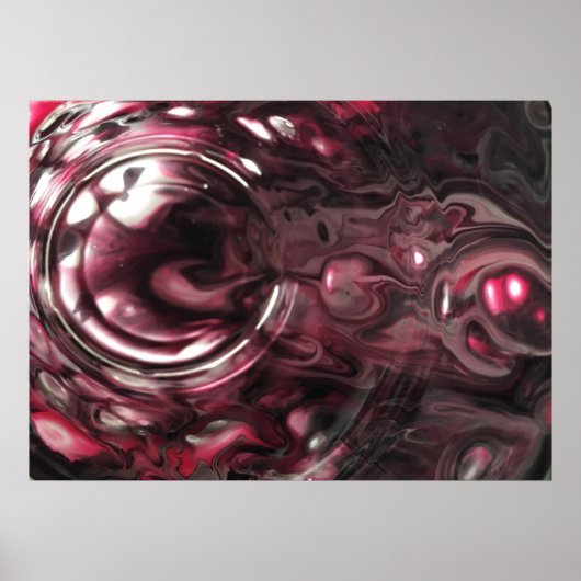 抽象芸術カラー勉強443、 ポスター (正面)