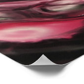 抽象芸術カラー勉強443、 ポスター (角)